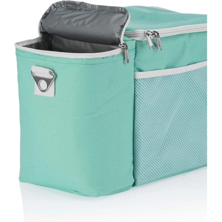 Dimono Frischhaltedose DIMONO Isoliert Kühlbox Tasche-Picknick Thermotasche mit 3 Lunchboxen, Stoff, (inkl. 3x Brotzeit-Dose), mit Kühlakku & Flaschenfach – Bild 2