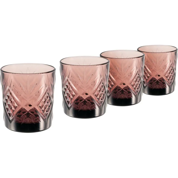 Eugene Violett, Whiskyglas 4-tlg (mo)