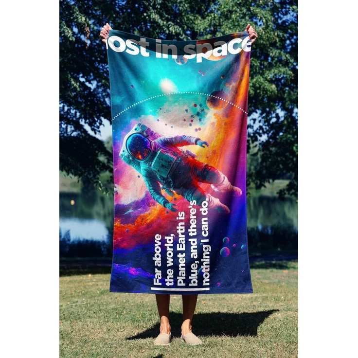 Mijolnir 'Majer tom 70' Strandtuch, Mehrfarbig, 70 x 130 cm – Bild 1