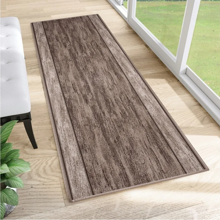 Tapiso Läufer Anti Rutsch, rechteckig, Höhe: 6 mm, Rutschfest Brücke Flur Küche Wohnzimmer Korridor Meterware – Bild 5