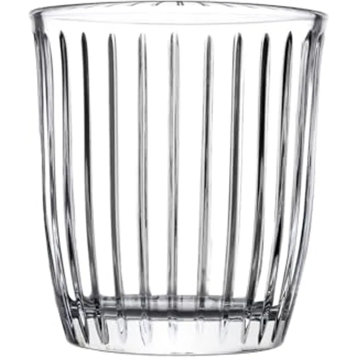Pasabahce Joy Trinkgläser - elegantes Design, 280 ml - 4er Set