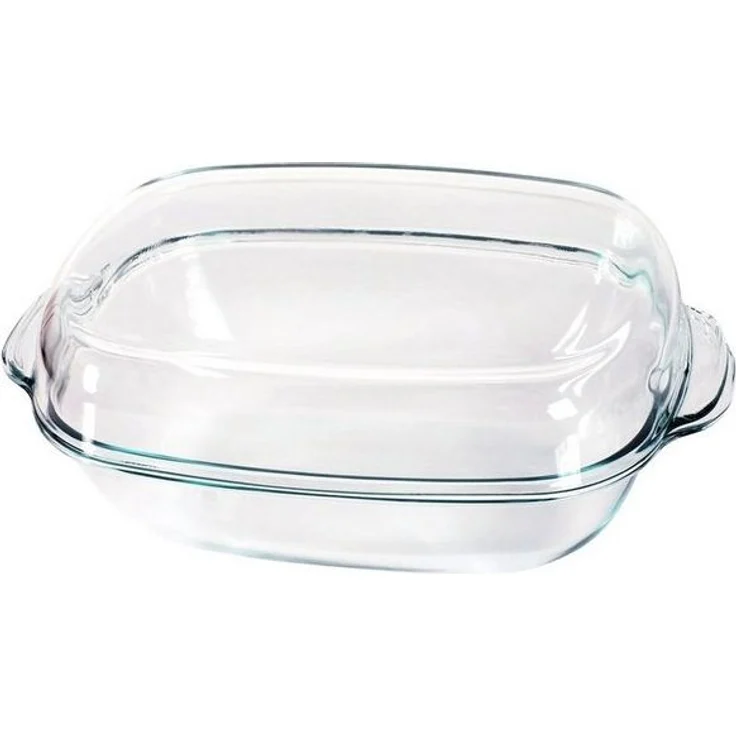 Ambition Auflaufform Excellent Hitzebeständige Schale mit Deckel 8,6L, Glas – Bild 3