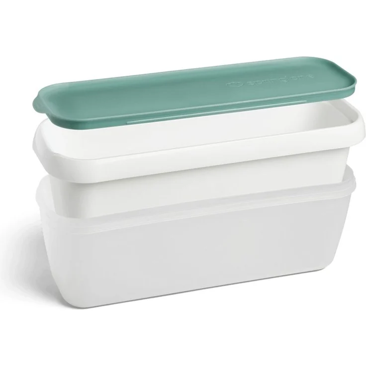 Springlane Thermobehälter SPRINGLANE 2er-Set Eisbehälter für Speiseeis 1,5 L, BPA-frei, Kunststoff, Container BPA-frei in Lebensmittelqualität – Bild 2