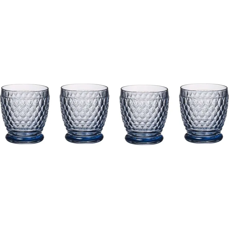 Villeroy & Boch Boston Coloured Becher 330 ml blau 4er Set
