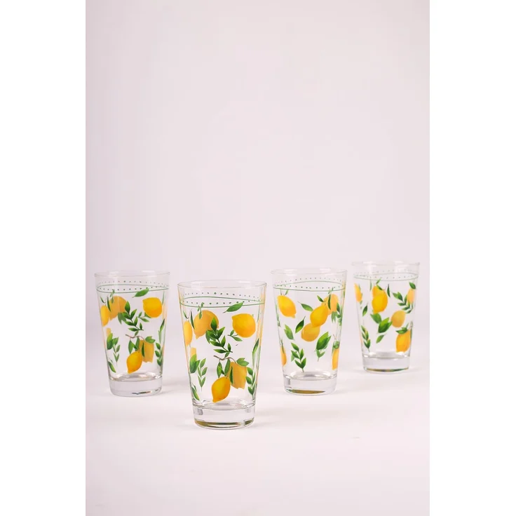 Hermia Concept 'Bodrum 395' Gläser-Set (4-teilig), Transparent, 8,3 x 8,3 x 13,4 cm, 395 ml – Bild 5