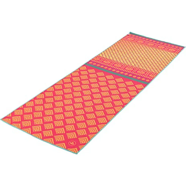 bodhi Sporthandtuch Yogatuch GRIP² Yoga Towel Safari Sari – Bild 3