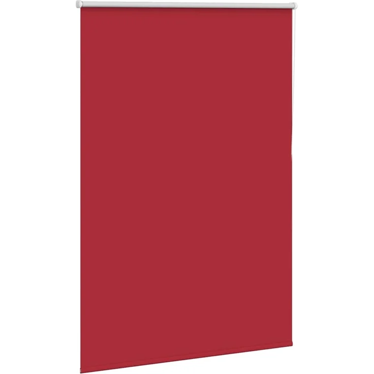 vidaXL Verdunkelungsrollo Rot 110x130cm Stoffbreite 105,7cm Polyester 4011754 – Bild 2