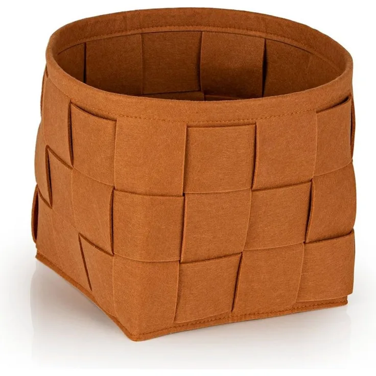 N8WERK Aufbewahrungskorb Filz Aufbewahrungsbox in S, M und L, S: 24x24cm, M: 32x32cm, L: 40x40cm