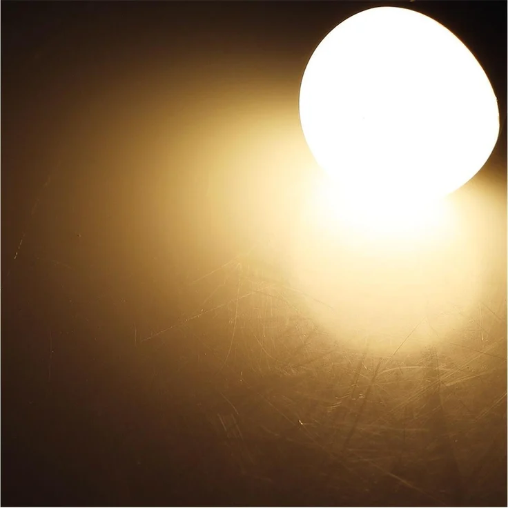 LED Tropfenlampe E27 "T25 SMD" warmweiß 3000k, 270lm, 230V/3W, 45mm – Bild 3