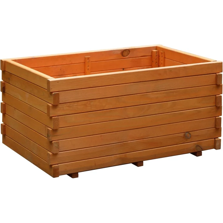 promadino Pflanzkübel Siena, mit Pflanzfolie, 80 x 50 x 39 cm – Bild 2
