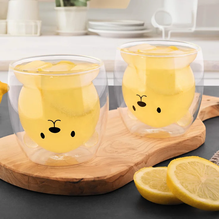GRÄWE Doppelwandige-Thermogläser, 250ml, 2er Set, Motiv Bär – Bild 3