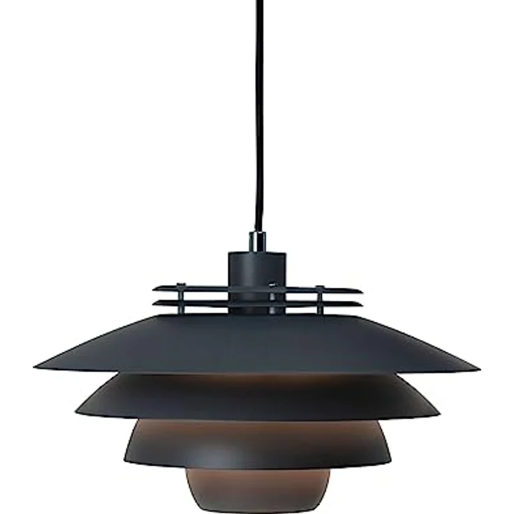 Dyberg Larsen Ejka Pendelleuchte LED, Hängelampe im skandinavischen Design, grau – Bild 2