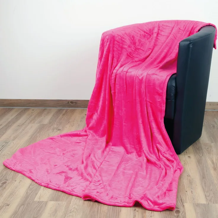 Kuscheldecke "Celina" Pink 150x200 cm