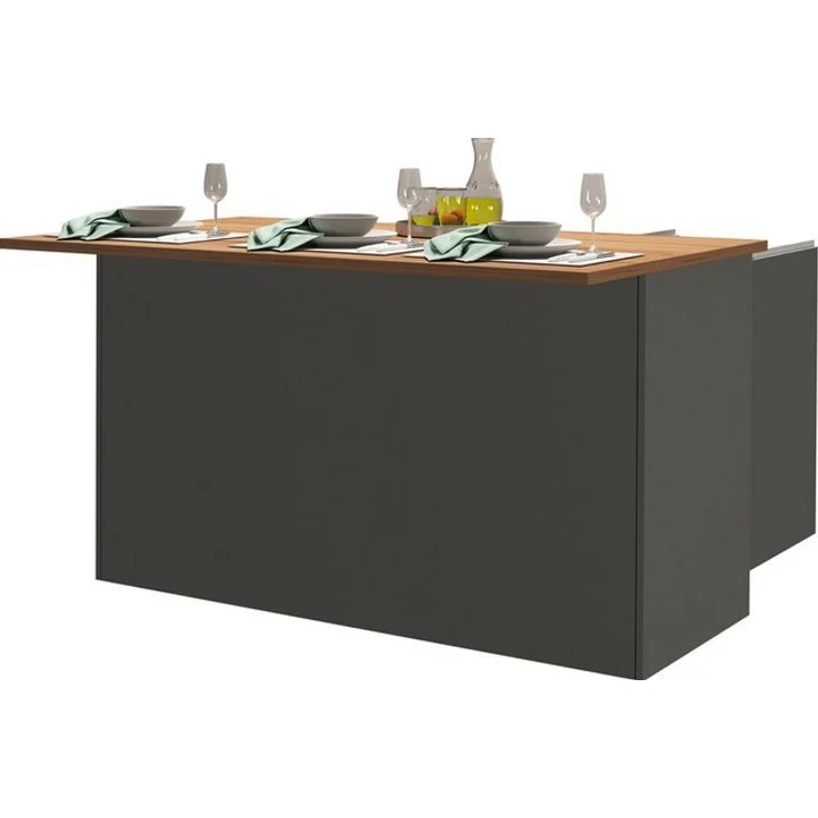 KOCHSTATION Kücheninsel KS-Sole, Kücheninsel, Breite 155 cm, 3 Türen – Bild 4