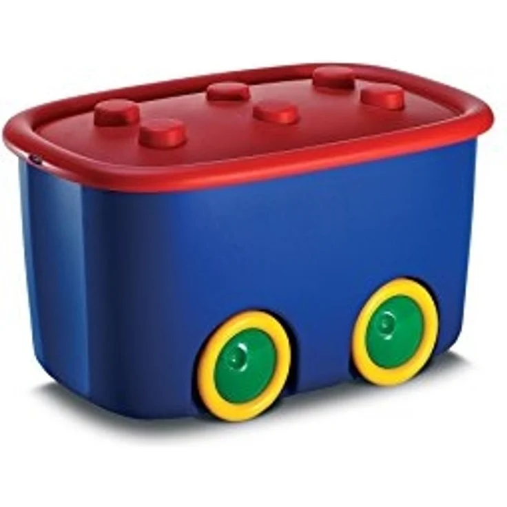 KIS Aufbewahrungsbox KIS Funny Box blau-rot – Bild 1