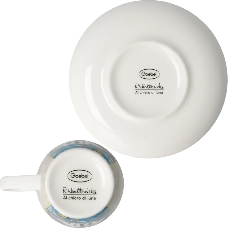 Goebel Tasse Espressotasse R. Wachtmeister -Al chiaro di luna, 1-tlg, Porzellan – Bild 7