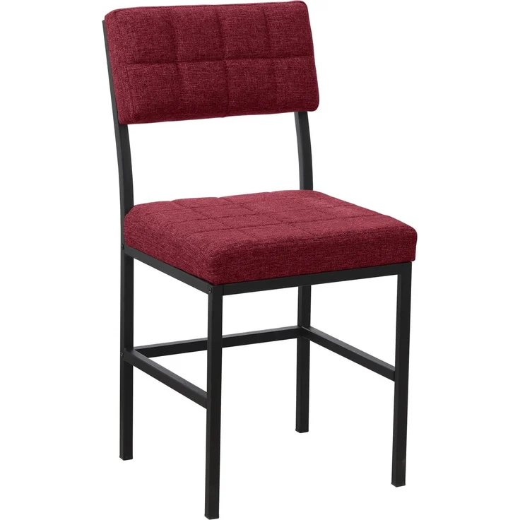 Skye Decor 'Dubai - Burgundy' Stuhl, Bordeaux, 40 x 82 x 40 cm – Bild 5
