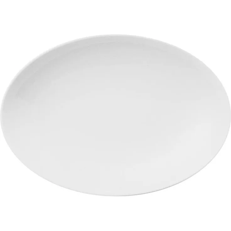Thomas Loft Platte, Servierplatte, Oval, Tief, Porzellan, Weiß, Spülmaschinenfest, 27 cm, 12527
