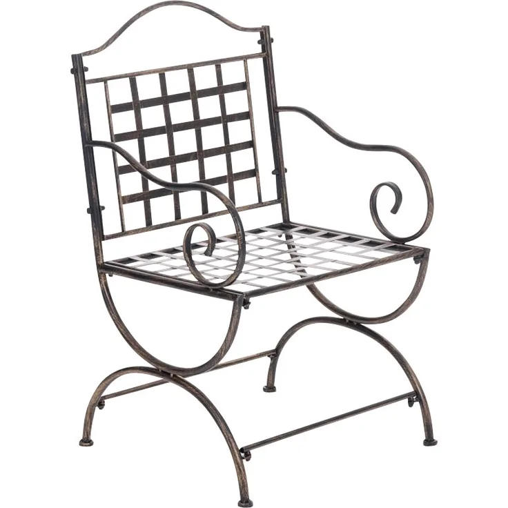 CLP Stuhl Lotta mit liebevollen Details,bronze