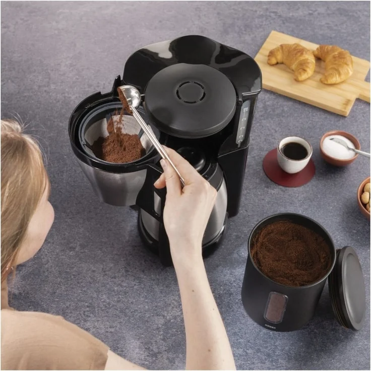 xavax® Kaffeedose 24.5 cm hoch schwarz – Bild 3