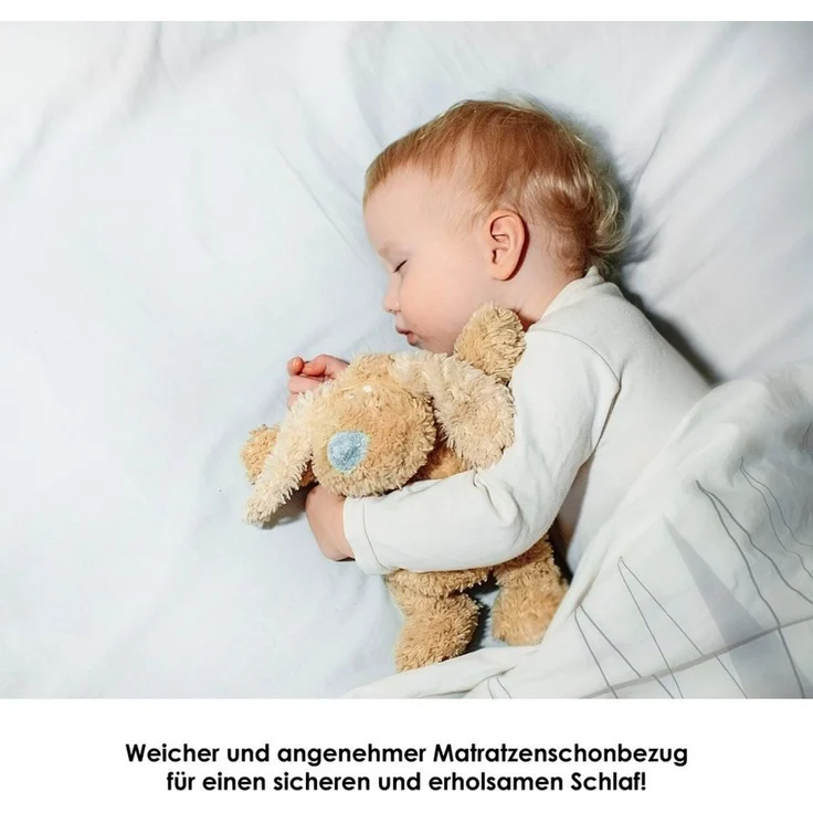 Matratzenauflage 14PE, Auflage 90x200 cm, 140x200 cm und weiteren Größen SETEX, In der Babygröße 70 x 40 cm ohne Eckgummi zum Schutz Ihres Kindes – Bild 3