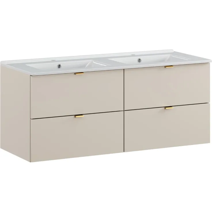 99rooms Dalina Unterschrank Kaschmir 120 cm mit Waschbecken