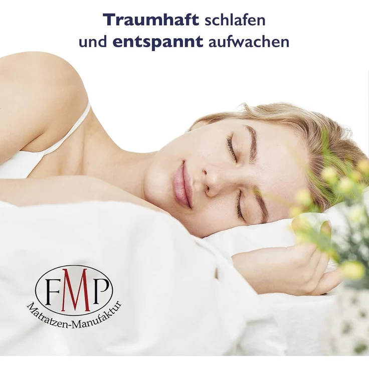 FMP Matratzen Manufaktur Kopfkissen, Cashmerebezug, 65x38 cm – Bild 5