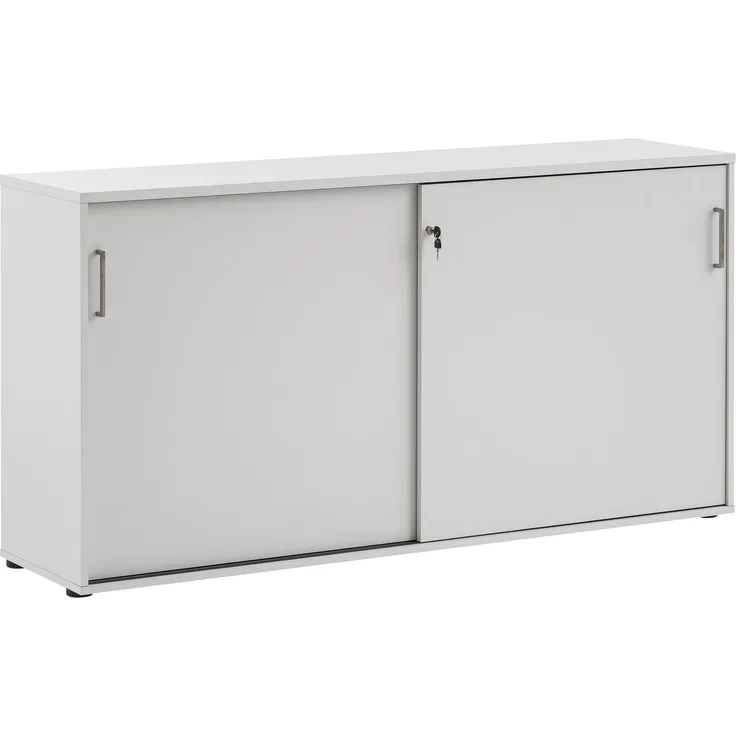 Schildmeyer ‘Serie 1500‘ Büro Unterschrank, Lichtgrau, Breite 160,2 cm, Made in Germany