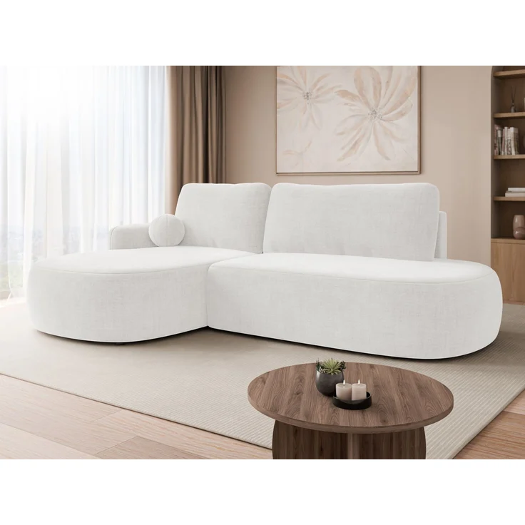 Mirjan24 Ecksofa Loridu O (Farbe: Golden 01, Seite: Links), 90 x 174 x 274 cm – Bild 3