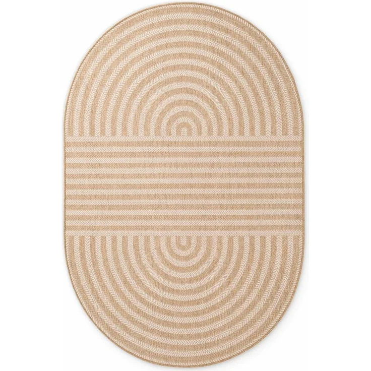 Ted Baker Teppich Woodfield, Wendeteppich, oval, Höhe: 8 mm, Designteppich, Wetterfest, Pflegeleicht, Modern, Wohnzimmer, Terrasse – Bild 2