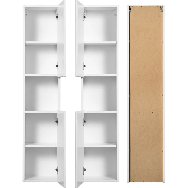 Hochschrank, weiß, NEWPORT-56-WHITE – Bild 5