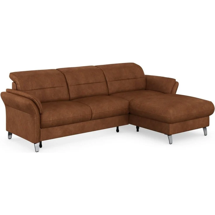 sit&more Ecksofa Grenoble L-Form mit Federkern, wahlweise mit Bettfunktion, Bettkasten, Arm- und Kopfteilverstellung – Bild 3