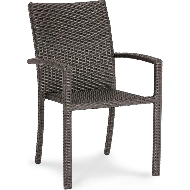 Best Freizeitmöbel Stapelsessel Samoa mocca ca. 57 x 63 x 88 cm
