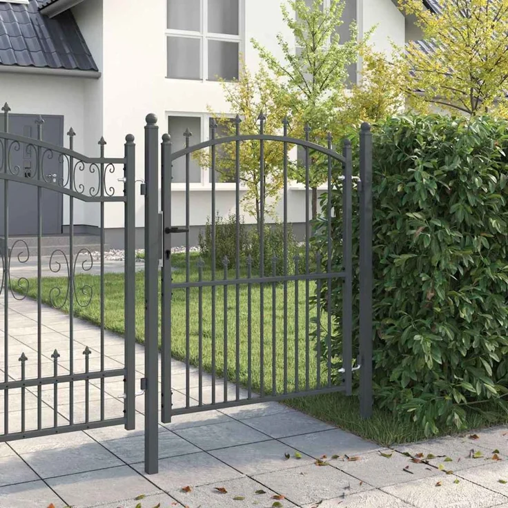 vidaXL Zauntor mit Spitzen EMMEN 150 x 100 cm 42009019 – Bild 3