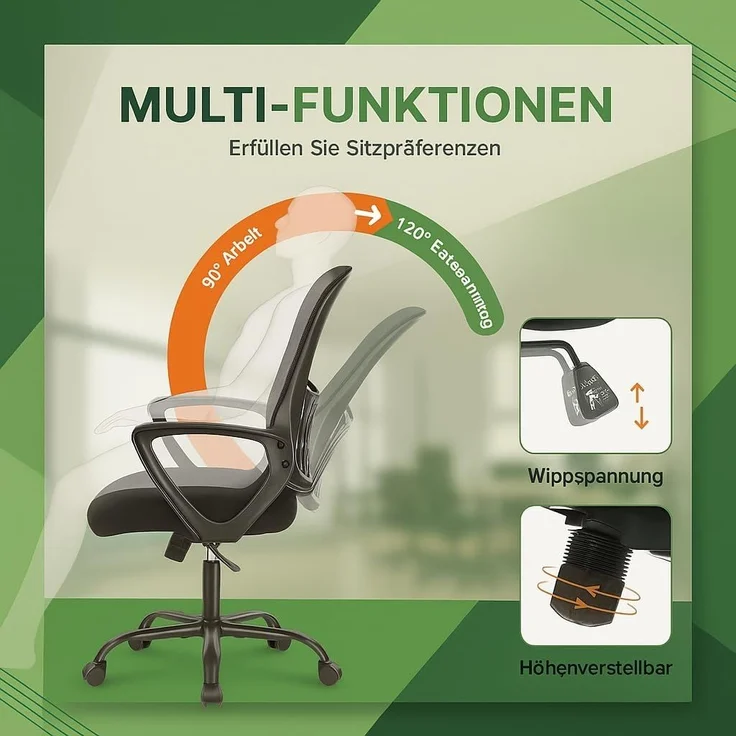 DUMOS Barhocker Barstuhl mit Sitzkissen Aus Pu-leder Und Metallbein BarStool mit lehne (2er Set), gepolstertes Leder,Stahlgestell,Sitzhöhe 40 cm, 66 cm, 74 cm – Bild 4
