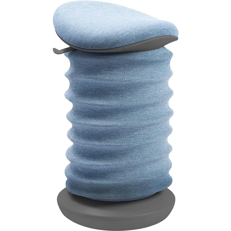 TOPSTAR Sitness 4D Dynamischer Sitzhocker Grau hellblau