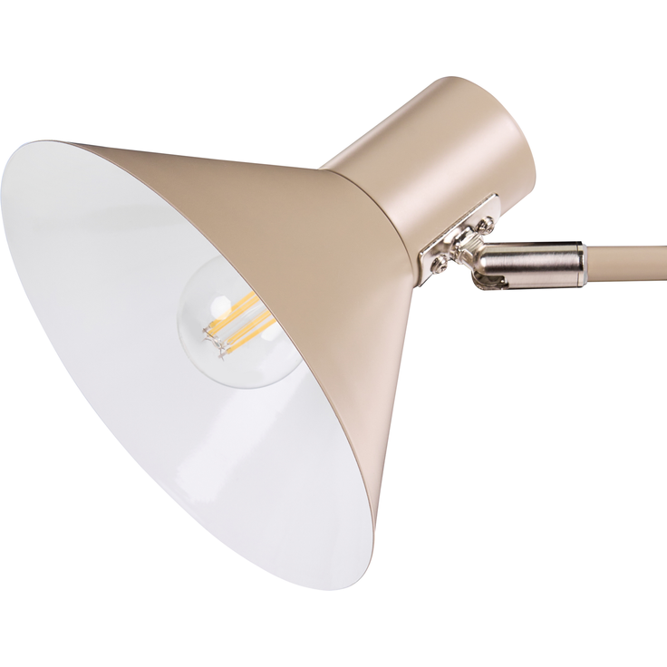 Schreibtischlampe RIMAVA Metall Beige – Bild 4