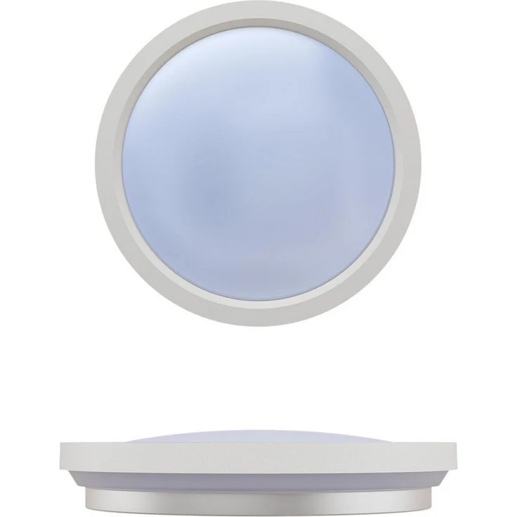 Philips LED-Deckenleuchte mit Fernbedienung, rund, 30 cm, dimmbar, Tunable White, Wohnzimmer, Schlafzimmer, kein Flimmern oder Blenden, modernes Design, weiß, 1er Pack – Bild 3
