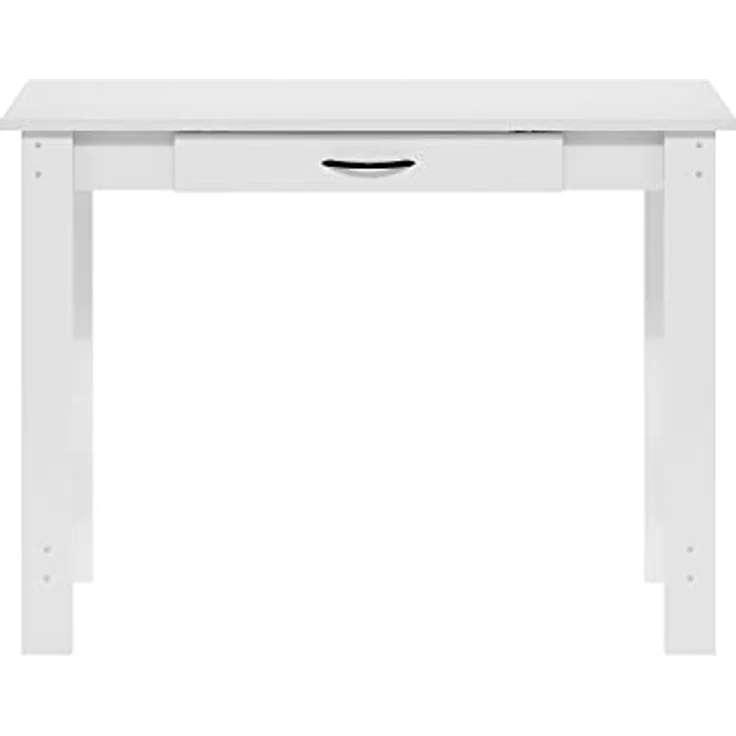 Furinno JAYA Schreibtisch mit Schublade, Weiß – Bild 9