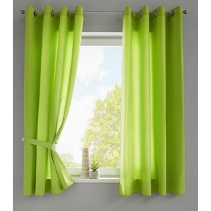 Gardinenbox Vorhang, Ösen (2 St), blickdicht, Vorhänge »Berlin« Blickdicht Microsatin Lichtdurchlässig 20405N2 – Bild 6