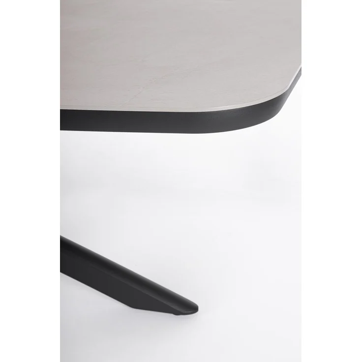 Gartenesstisch Isacco aus Aluminium und Stein, modern, anthrazit, für 6–8 Personen, 240x110 cm – Bild 3