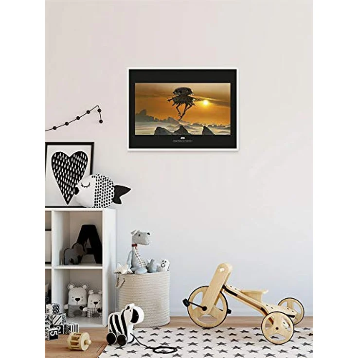 Komar Wandbild Star Wars Classic RMQ Hoth Probe Droid, Kunstdruck 50x40 cm, hochwertiger Druck auf fotorealistischem Premium-Posterpapier ohne Rahmen – Bild 3