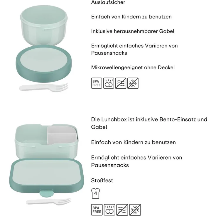 Mepal CAMPUS Obst- und Bentobox Tropical Ocean (2025) – Bild 3