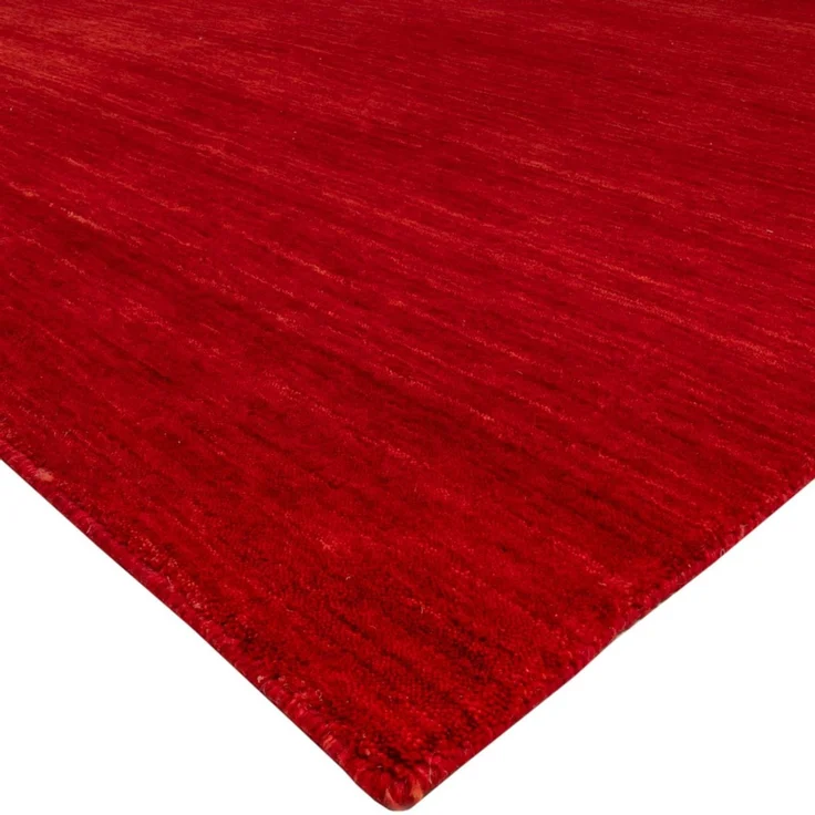 Gabbeh Teppich - Loribaft Softy - 300x250 cm - rot – Bild 4