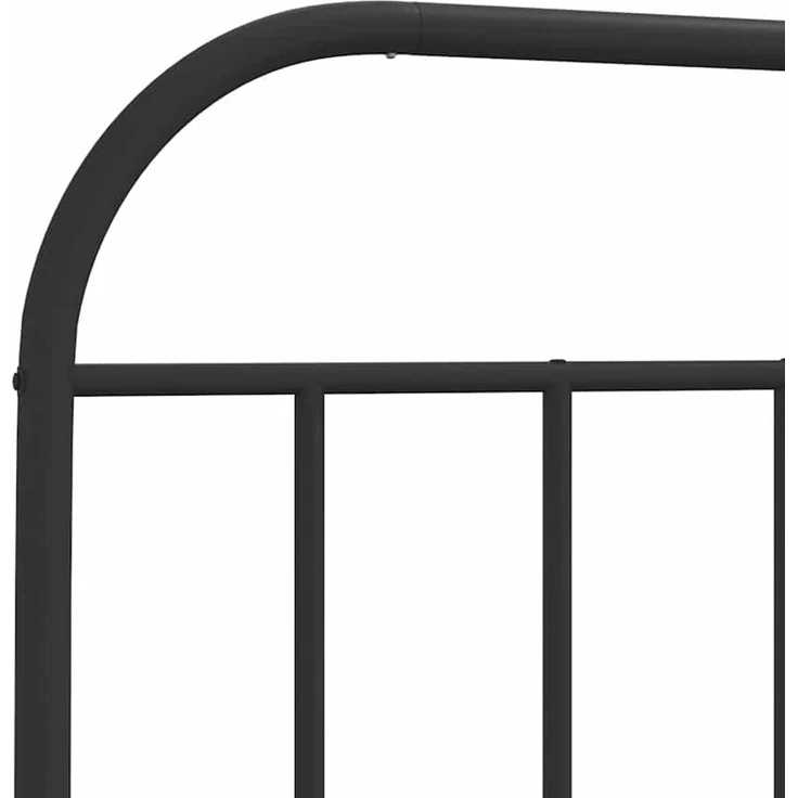vidaXL Ersatz-Kopfteil Metall Schwarz 193 cm (Art-Nr 353672) – Bild 5