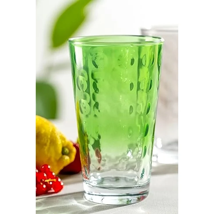 LEONARDO Gläser-Set OPTIC, 4-tlg, Glas, 540 ml, 4-teilig – Bild 7