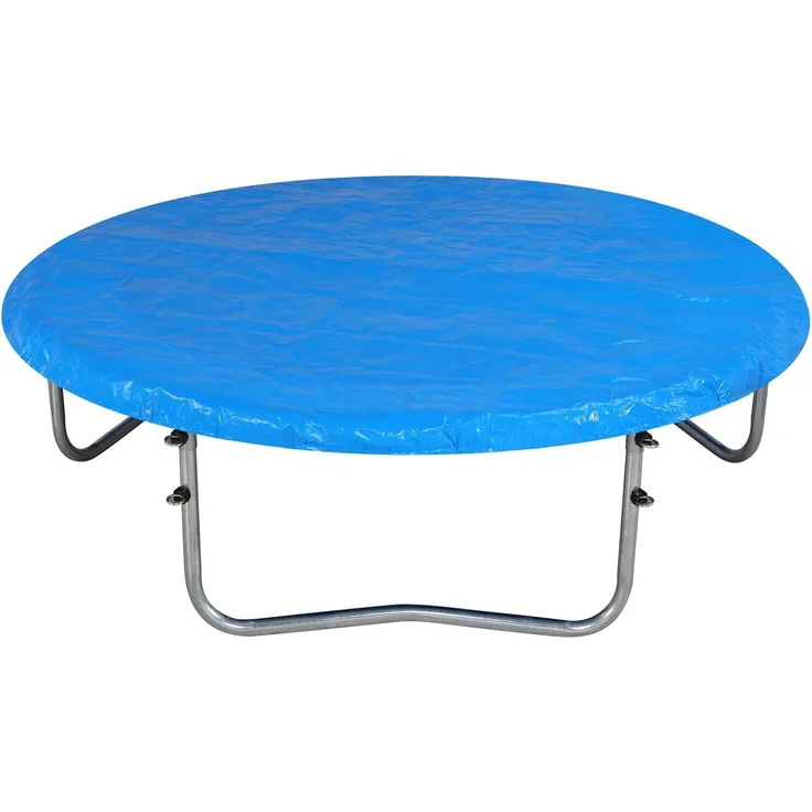 Monzana Trampolin Abdeckung reißfest UV-beständig Wetterschutzplane Trampolinschutz Abdeckplane Regenabdeckung 305cm - blau