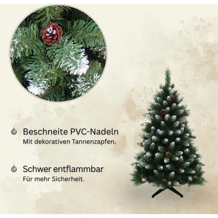 HXT 15013 Weihnachtsbaum 120 cm – Bild 4