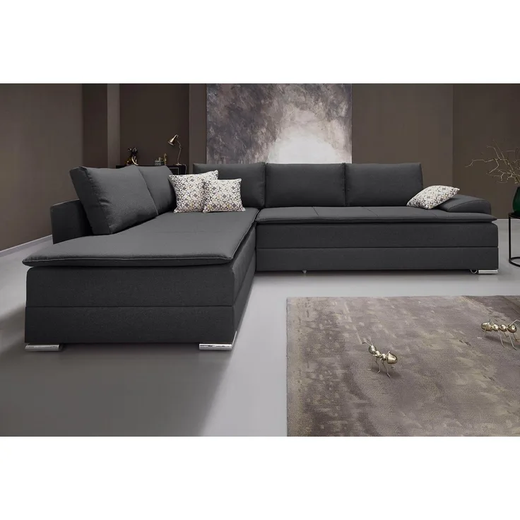 INOSIGN Ecksofa Night & Day L-Form mit Dauer-Schlaffunktion mit Armlehne, 6380334563803345