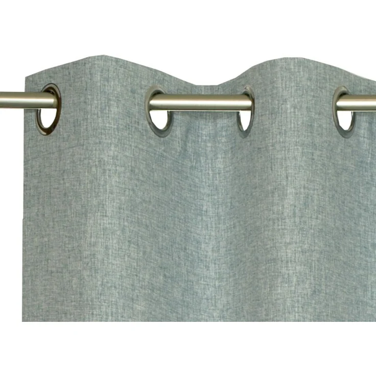 Esprit 'E-HARP' Ösenschal, Polyester hellgrün, 140 x 250 cm, blickdicht – Bild 2